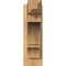 Ekena Millwork Balboa Smooth Craftsman Outlooker, Western Red Cedar, 5 1/2"W x 18"D x 18"H OUT06X18X18BOA04SWR - alternate 2